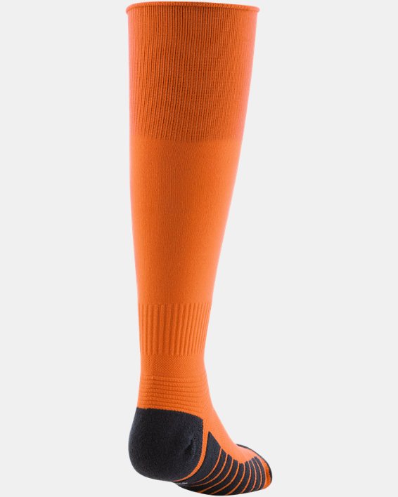 Kids' UA Soccer Over-The-Calf Socks, Orange, pdpMainDesktop image number 3